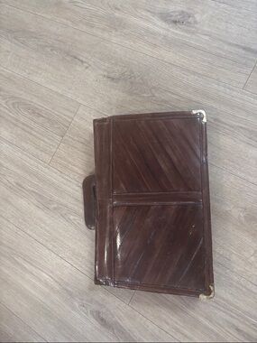 Genuine Eel skin Portfolio Briefcase